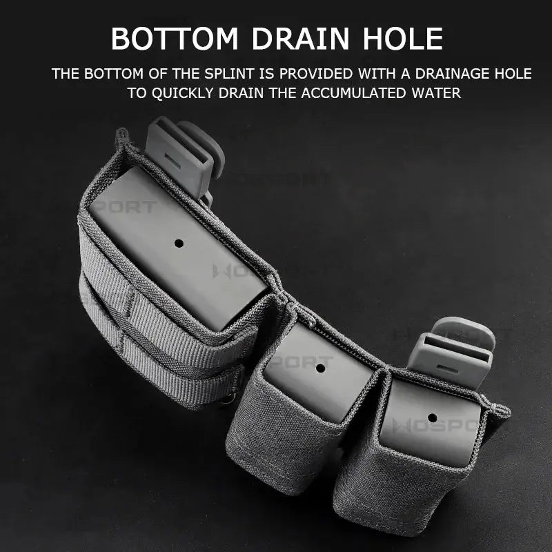 Tactical Outdoor Double Stack Magazine Pouch 5.56 & 9mm – MOLLE Compatible Ma boutique