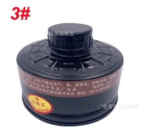 Masque Respiratoire Intégral Silicone – Filtres 3# 4# 7# – Peinture Pesticides Gaz