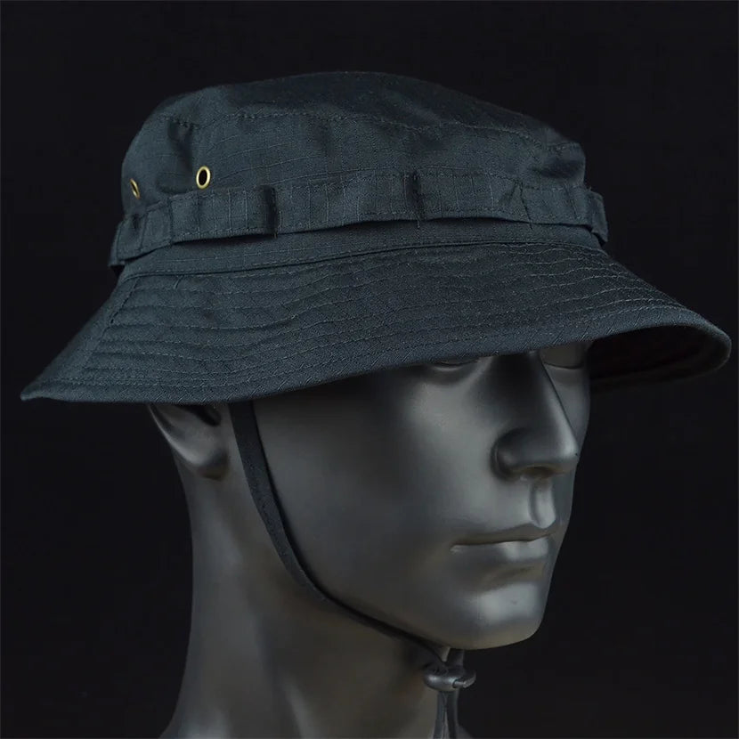 Chapeau Tactique Boonie Camouflage pour Homme – Idéal Chasse, Pêche, Randonnée & Airsoft - BLACKBEARD OUTDOOR INDUSTRIES