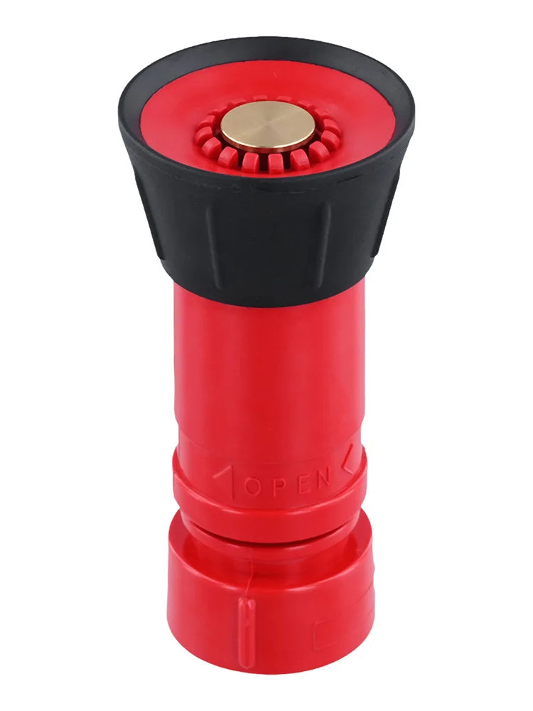 Tête de RIA Lance Incendie 1" NSTNH – Haute Pression, Thermoplastique, Rouge