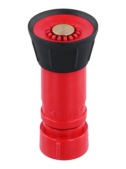 Tête de RIA Lance Incendie 1" NSTNH – Haute Pression, Thermoplastique, Rouge