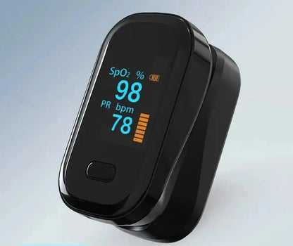 Oxymètre de Pouls Doigt OLED – Saturomètre SpO2 & Fréquence Cardiaque Portable
