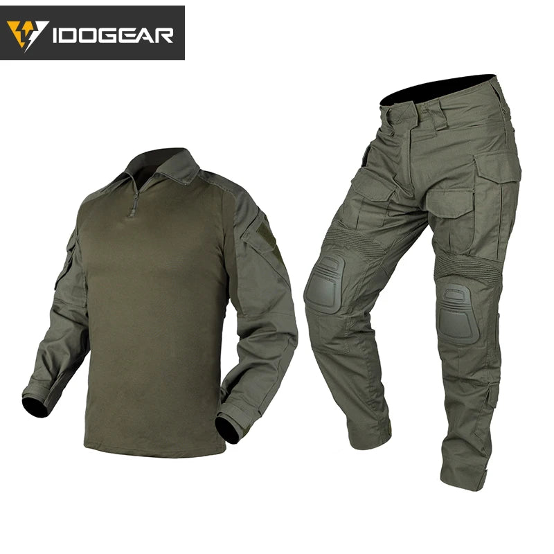 Uniforme Tactique IDOGEAR Gen3 Combat BDU avec Protections Coudes et Genoux - BLACKBEARD OUTDOOR INDUSTRIES
