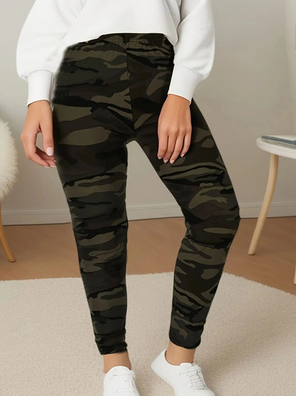 CUHAKCI Leggings Femme Grande Taille | Camouflage Vert Armée | Taille Haute | Ultra Stretch | Confort & Style - BLACKBEARD OUTDOOR INDUSTRIES