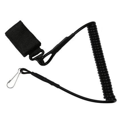 Longe Tactique Élastique Anti-Perte Nylon – Crochet Métal | Ceinture, Gilet, Lampe, Clés | 8 Coloris - BLACKBEARD OUTDOOR INDUSTRIES
