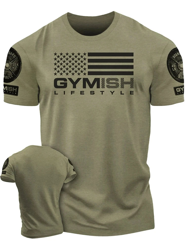 T-shirt Homme 3D Imprimé - Manches Courtes, Style Moderne, Fitness et Sport - BLACKBEARD OUTDOOR INDUSTRIES
