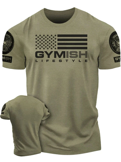 T-shirt Homme 3D Imprimé - Manches Courtes, Style Moderne, Fitness et Sport - BLACKBEARD OUTDOOR INDUSTRIES