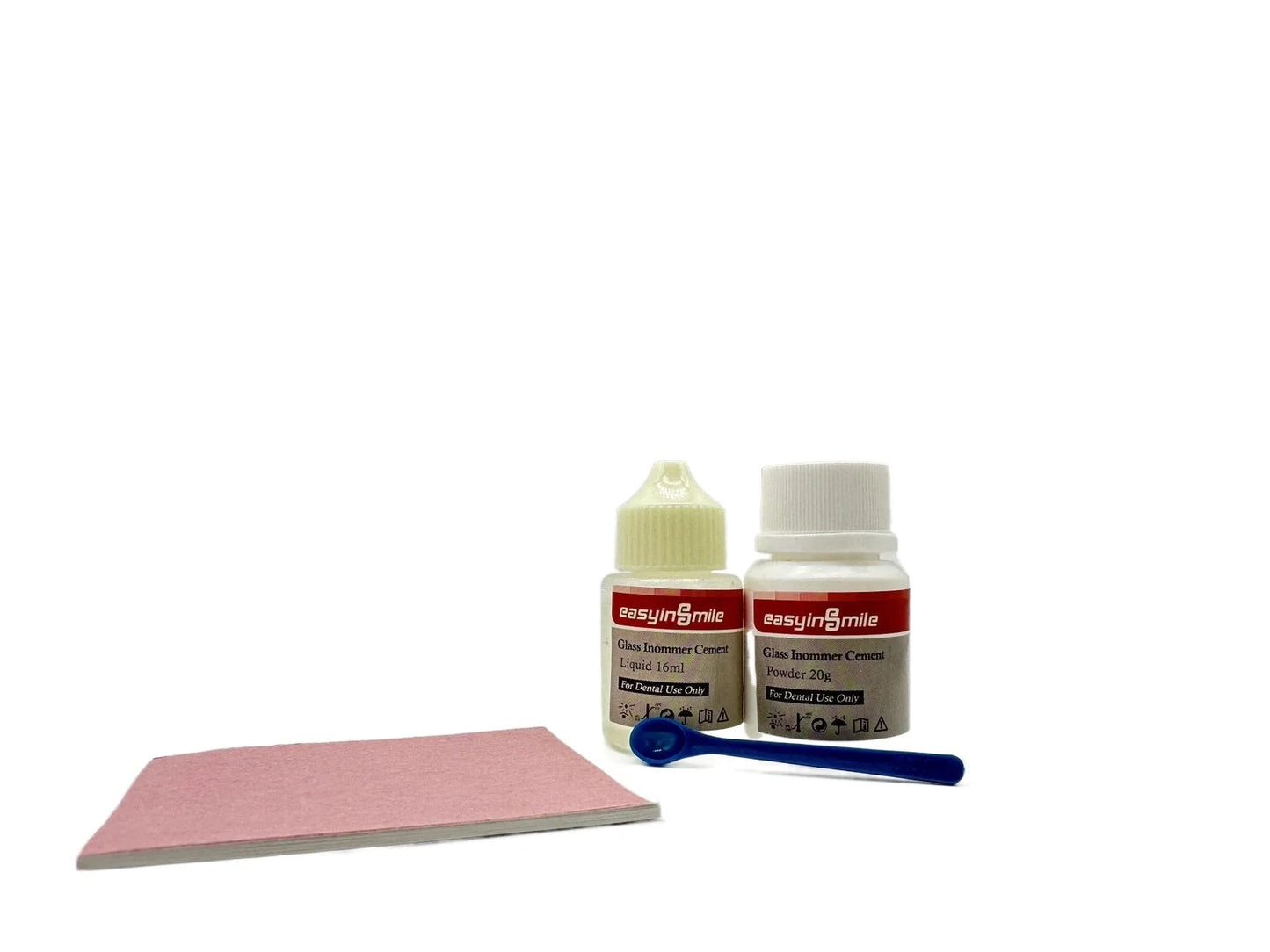 Kit Ciment Dentaire au Verre Ionomère - 20g Poudre + 16ml Liquide | Matériel de Restauration Dentaire Permanente Ma boutique