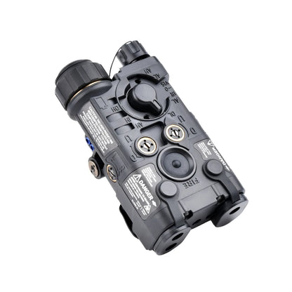 NGAL L3 – Boîtier Laser IR Rouge / Vert / Bleu + LED Blanche, Rail 20mm, Airsoft & Paintball