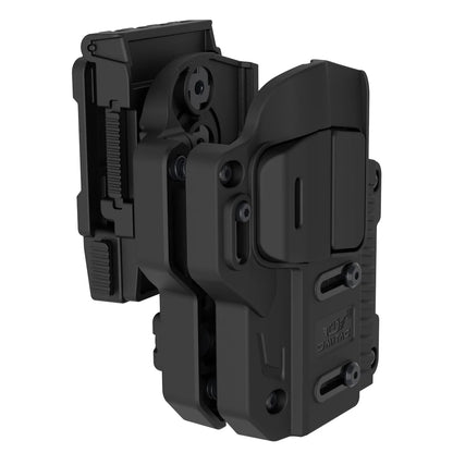 Holster OWB universel droitier à rétention automatique et clip 360°