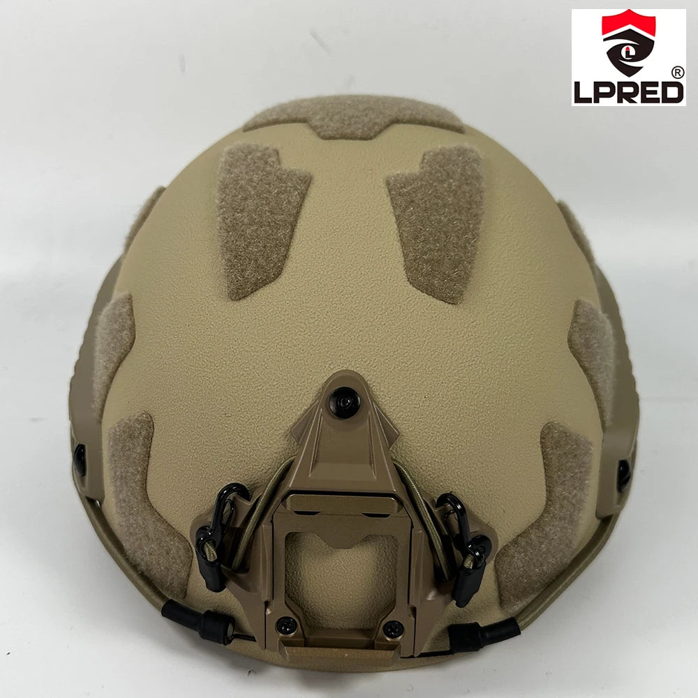 Casque Balistique Tactique LPRED Fast 4.0 - Léger, Certifié CE