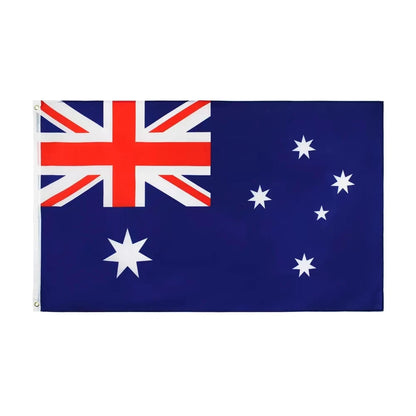 Drapeau de l'Australie – 90x150 cm (3x5 pieds) – Polyester de Haute Qualité – Drapeau National AUS AU Suspendu – Décoration Intérieure et Extérieure BLACKBEARD OUTDOOR INDUSTRIES
