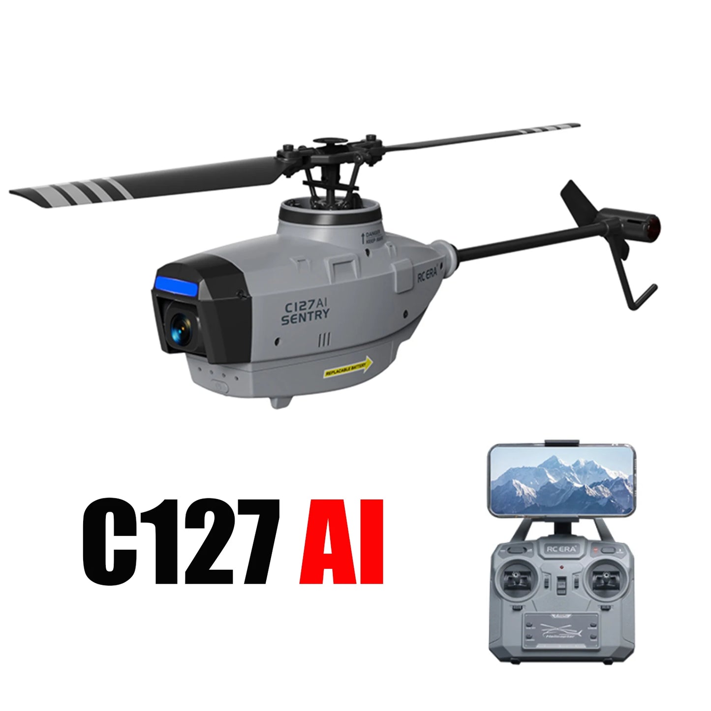 RC ERA C127 / C127 AI / C128 – Hélicoptère RC 4 Canaux Gyroscope 6 Axes | Blackbeard Outdoor - BLACKBEARD OUTDOOR INDUSTRIES