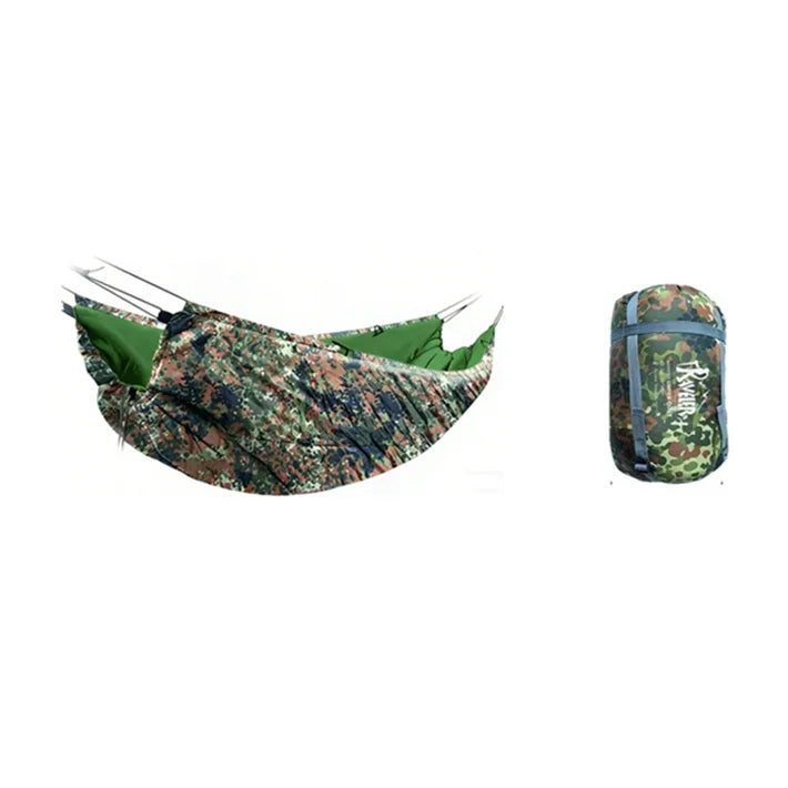 Hamac Tente Double Pâle Anti-Moustiques Imperméable – Nylon 70D, Charge 200 kg | Camping, Randonnée, Bivouac | 5 Coloris