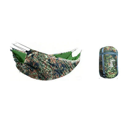 Hamac Tente Double Pâle Anti-Moustiques Imperméable – Nylon 70D, Charge 200 kg | Camping, Randonnée, Bivouac | 5 Coloris
