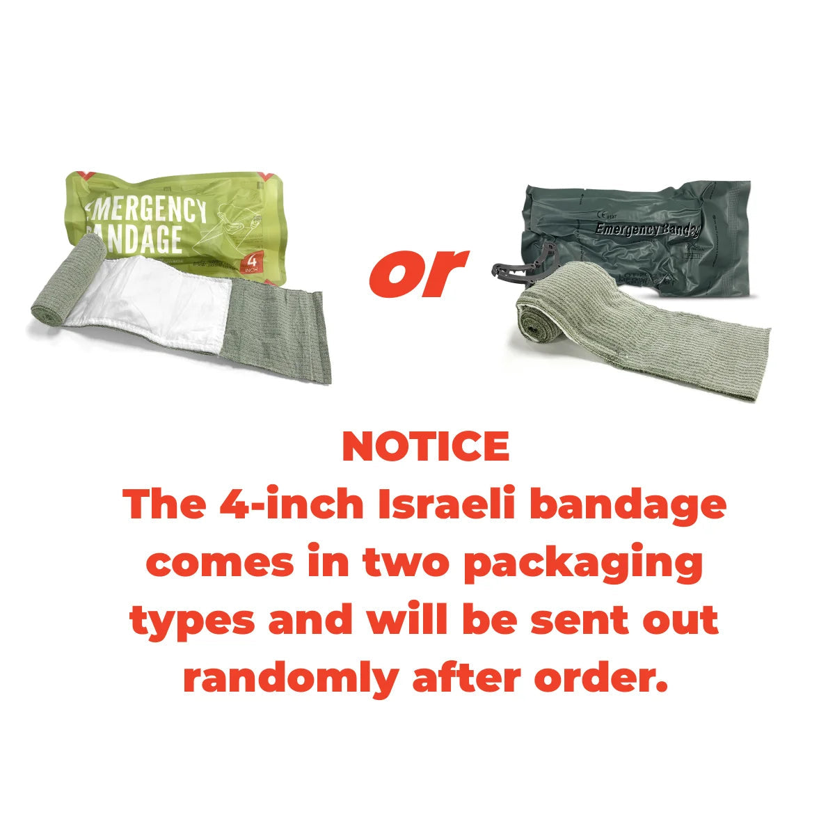 CARBOU™ Bandage Israélien d'Urgence – 4” / 6” Ma boutique