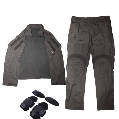 Black G3 Combat Uniform – Ensemble Tactique Chemise + Pantalon - BLACKBEARD OUTDOOR INDUSTRIES
