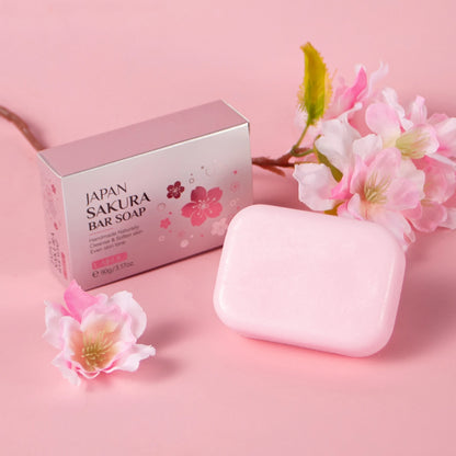Savon LAIKOU au sakura et à la vitamine C, lot de 5