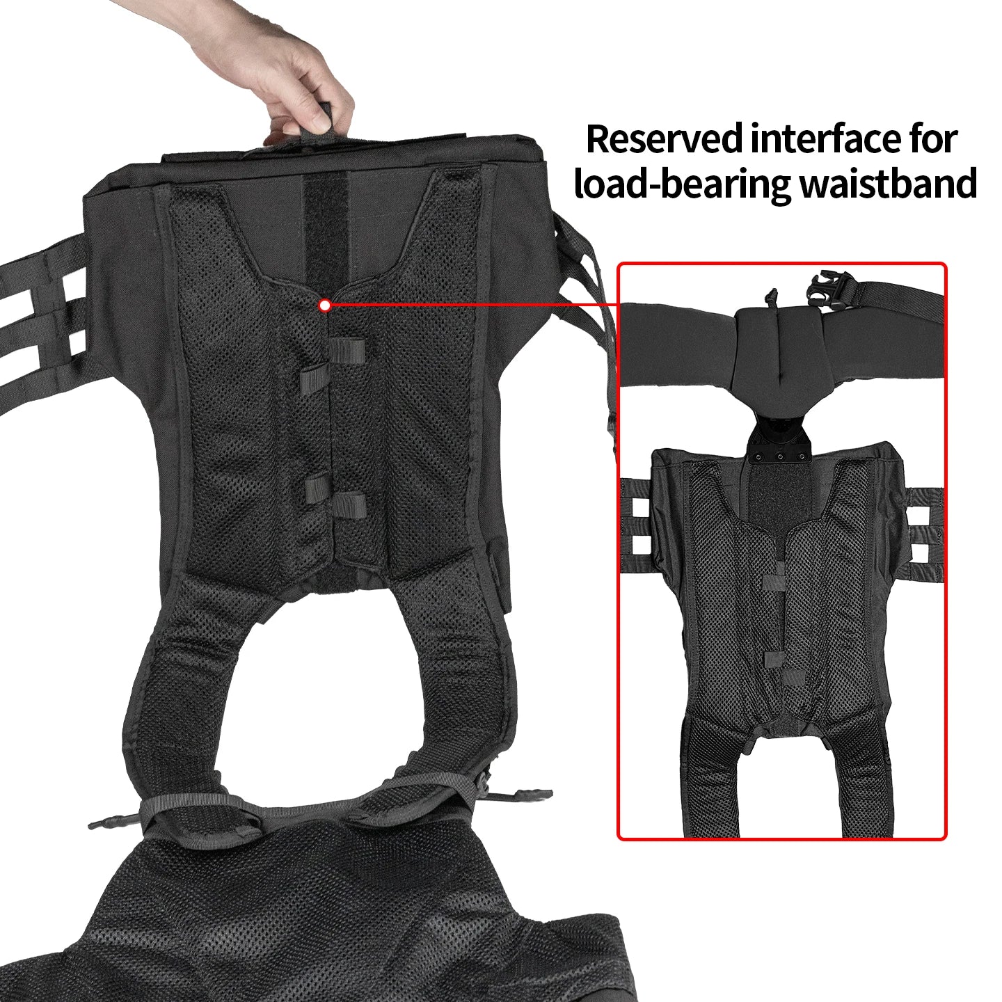 porte plaque tactique anti infrarouge en Nylon 1000D avec Compartiments Souples et Durs + Système Molle + Boucle de Libération Rapide | Équipement de Sécurité et de Survie Extérieure - BLACKBEARD OUTDOOR INDUSTRIES