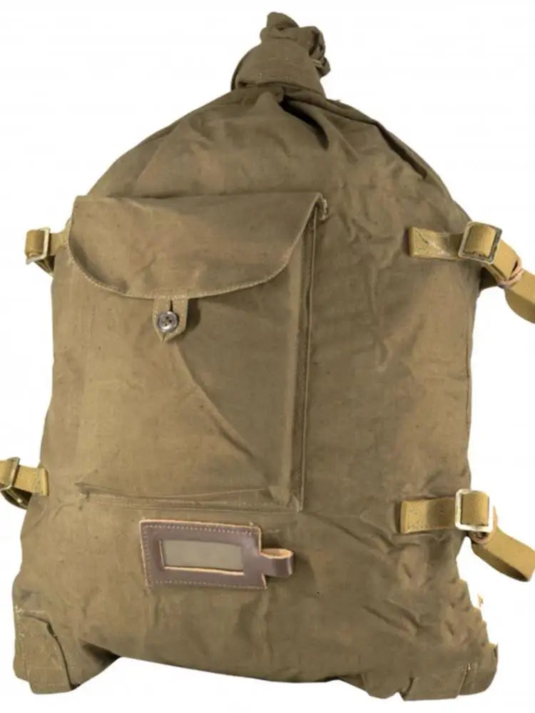 Sac à dos militaire soviétique vintage en toile