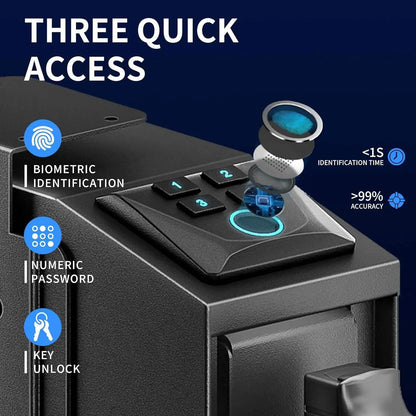 Coffre-Fort Intelligent Biométrique à Accès Rapide pour arme de poing - BLACKBEARD OUTDOOR INDUSTRIES