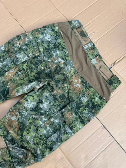 Pantalon tactique homme style G3, camouflage jungle néerlandais