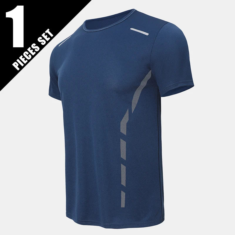 T-shirt Homme Imprimé Séchage Rapide | Respirant Manches Courtes | Coupe Ample Grande Taille | Lot de 1, 3 ou 4 - BLACKBEARD OUTDOOR INDUSTRIES