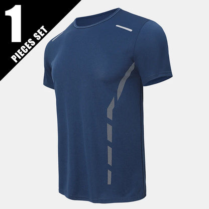 T-shirt Homme Imprimé Séchage Rapide | Respirant Manches Courtes | Coupe Ample Grande Taille | Lot de 1, 3 ou 4 - BLACKBEARD OUTDOOR INDUSTRIES