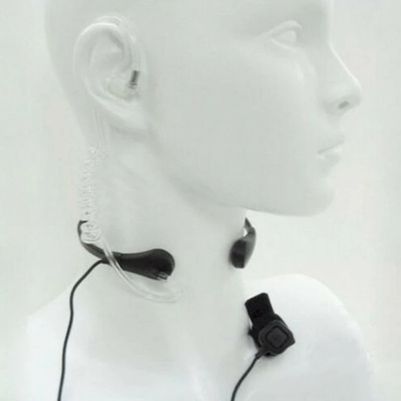 Microphone de Gorge U94 PTT Tactique pour Talkie-Walkie – Version Militaire / Heavy Duty - BLACKBEARD OUTDOOR INDUSTRIES