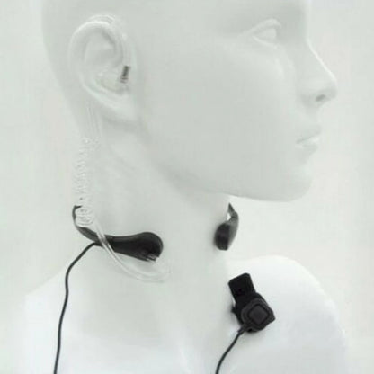 Microphone de Gorge U94 PTT Tactique pour Talkie-Walkie – Version Militaire / Heavy Duty - BLACKBEARD OUTDOOR INDUSTRIES