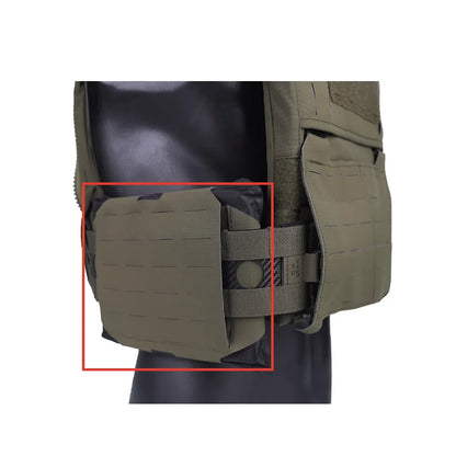 Paire de Poches Latérales Ajustables pour Gilet Tactique MOLLE - Panneaux Latéraux pour JPC, FCPC et FCSK - BLACKBEARD OUTDOOR INDUSTRIES