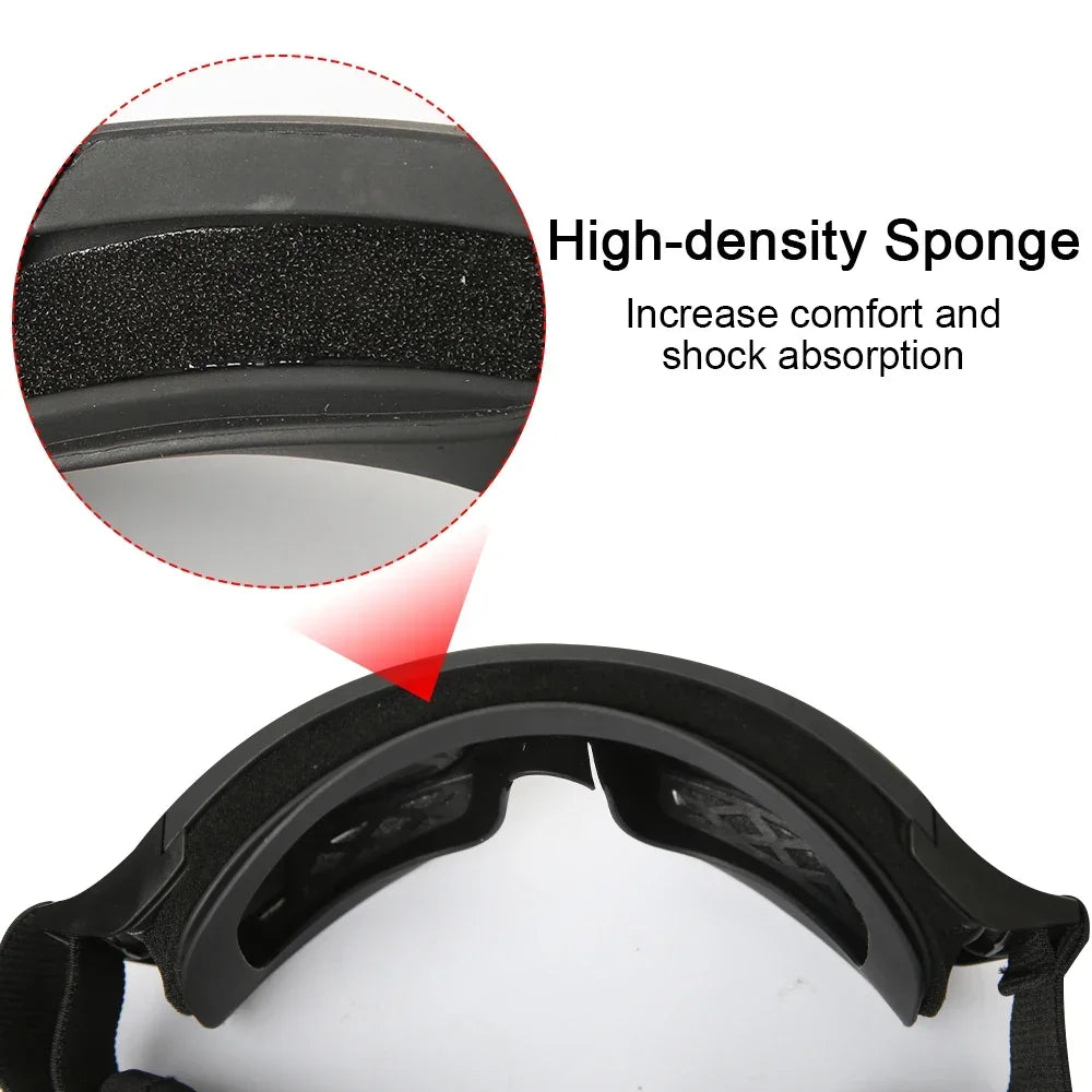 Lunettes tactiques à 3 jeux de verres interchangeables