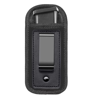 Pochette Porte-Chargeur Simple/Double pour Armes - Support IWB pour Chargeur 9mm, .40, .45, .380, .357 | Étui de Poche avec Clip Métallique BLACKBEARD OUTDOOR INDUSTRIES