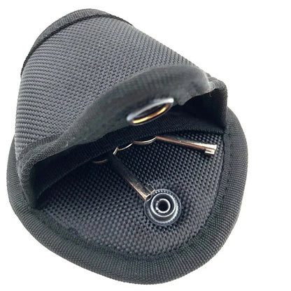 Porte-menottes tactique en nylon – Fixation MOLLE et ceinture