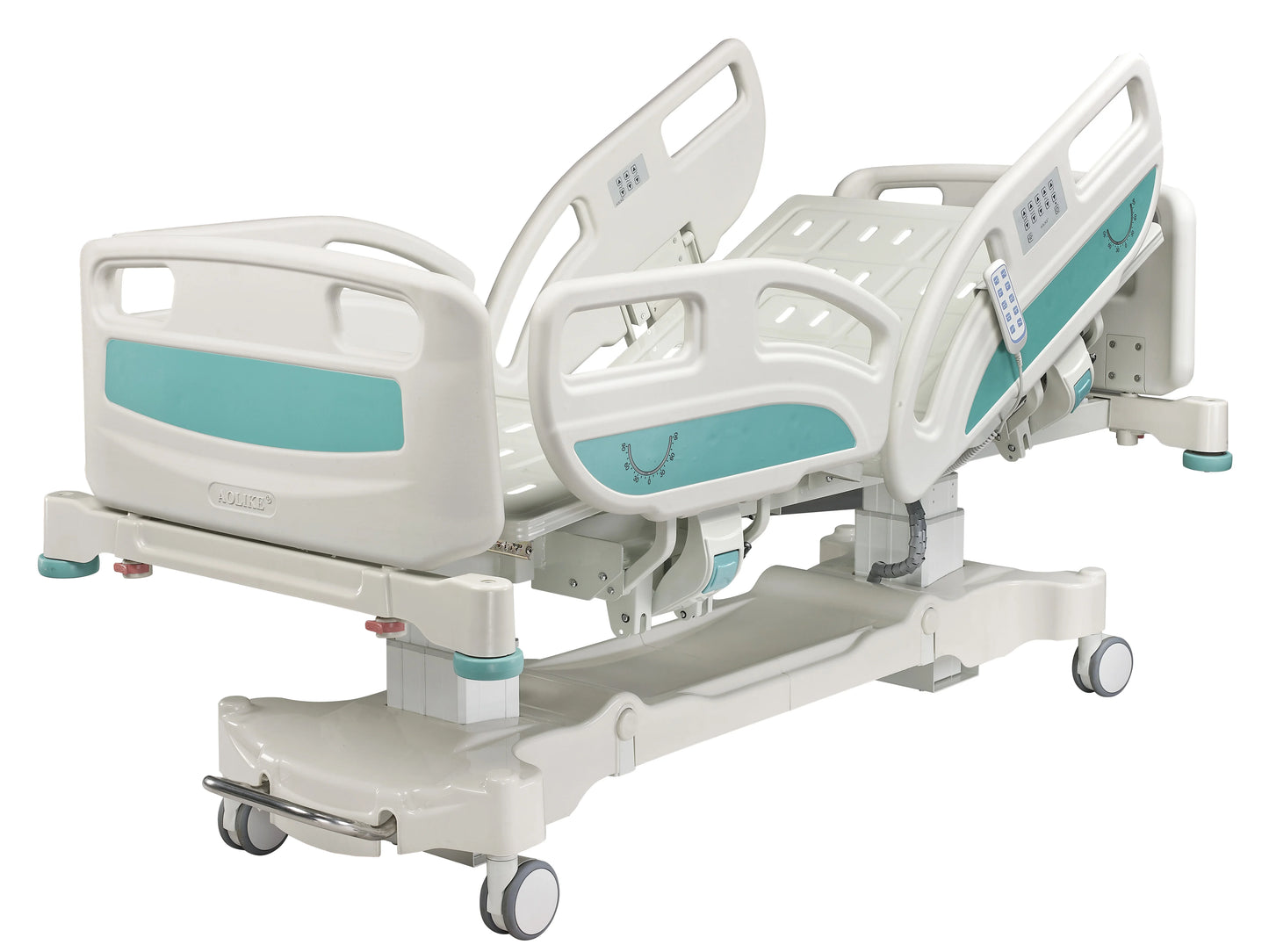 Lit Médicalisé Électrique 5 Fonctions ALK-BA508EZE | Certifié CE/ISO - BLACKBEARD OUTDOOR INDUSTRIES