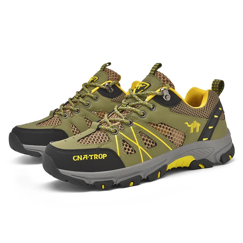 Chaussures de Randonnée Homme - Respirantes en Mesh, Légères et Résistantes - Chaussures de Sport pour Randonnée, Chasse et Activités Tactiques - BLACKBEARD OUTDOOR INDUSTRIES