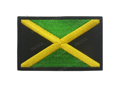 Patch Drapeaux Brodés Amérique et Caraïbes – 8×5 cm avec Velcro - BLACKBEARD OUTDOOR INDUSTRIES