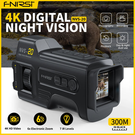 Monoculaire de Vision Nocturne FNIRSI NVS-20 4K HD