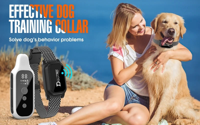 Collier de Dressage pour Chien avec Télécommande – Portée 800m Étanche • Rechargeable • Pour Petits, Moyens et Grands Chiens Ma boutique