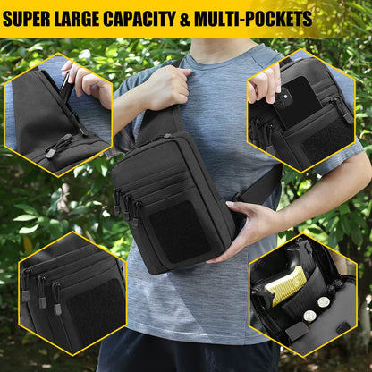 Sacoche holster pour arme de poing et accessoires