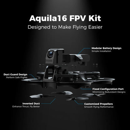 BETAFPV Aquila16 – Kit FPV Complet Débutant | Lunettes VR03 | ELRS 3.0 | 8 min - BLACKBEARD OUTDOOR INDUSTRIES
