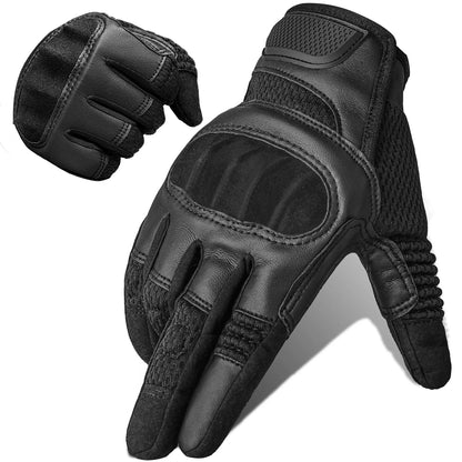 Gants tactiques outdoor unisexes en polyester – M à XL