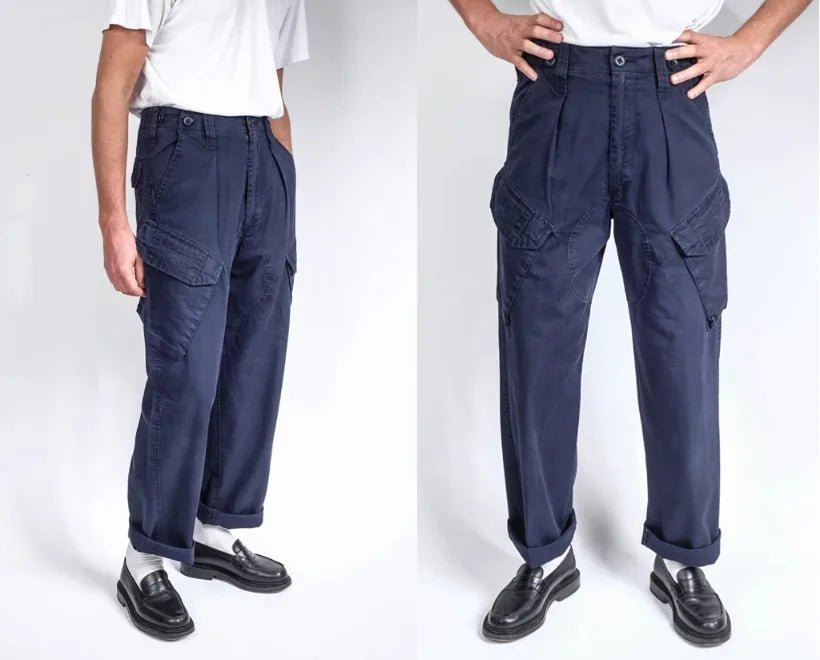 Pantalon de Combat Tactique Royal Navy Résistant au Feu - Pantalon de Terrain BDU Britanique Ignifuge pour Opérations Navales et Vêtements de Travail BLACKBEARD OUTDOOR INDUSTRIES