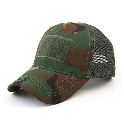 Casquette Multicam Camouflage Outdoor – Réglable, Maille Respirante – Tactique, Airsoft, Pêche, Chasse, Randonnée, Basket - BLACKBEARD OUTDOOR INDUSTRIES