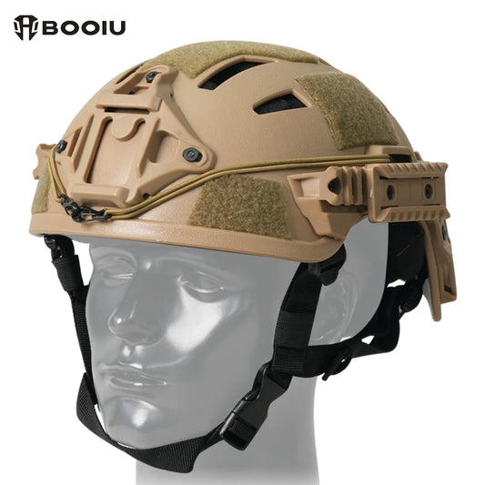Casque airsoft FAST tactique ABS léger BOOIU - BLACKBEARD OUTDOOR INDUSTRIES
