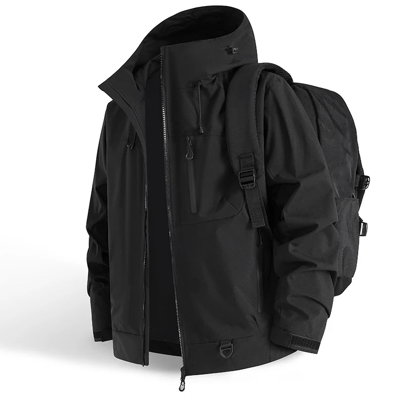 Veste Imperméable Outdoor Homme & Femme – Coupe-Vent Randonnée, Vélo, Pêche, Moto - BLACKBEARD OUTDOOR INDUSTRIES