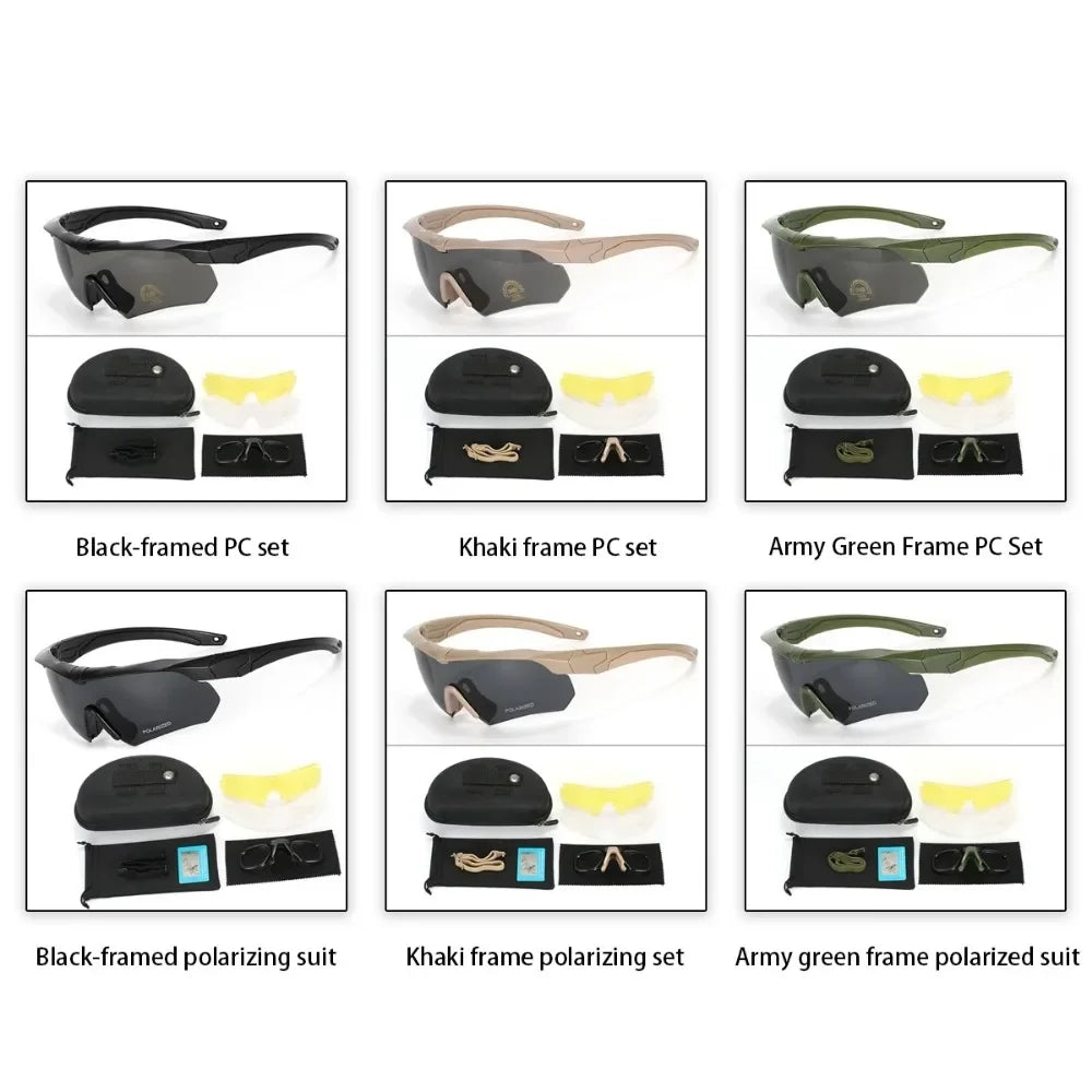 Lunettes Tactiques Professionnelles – Vision HD, Protection Totale & Confort Inégalé - BLACKBEARD OUTDOOR INDUSTRIES
