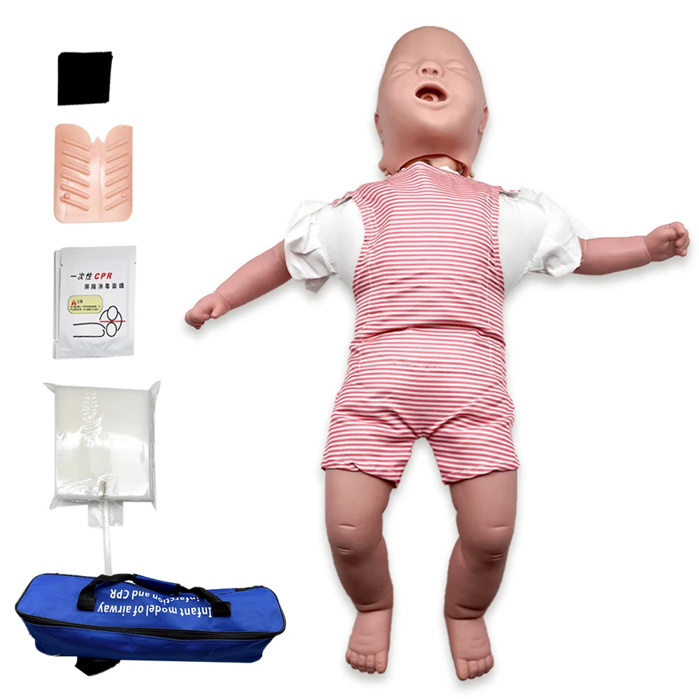 Mannequin Nourrisson – Formation Désobstruction Voies Aériennes & Manœuvre de Heimlich Pédiatrique