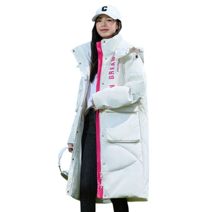 Manteau Long Femme à Capuche - Imperméable, Ouatiné Hiver