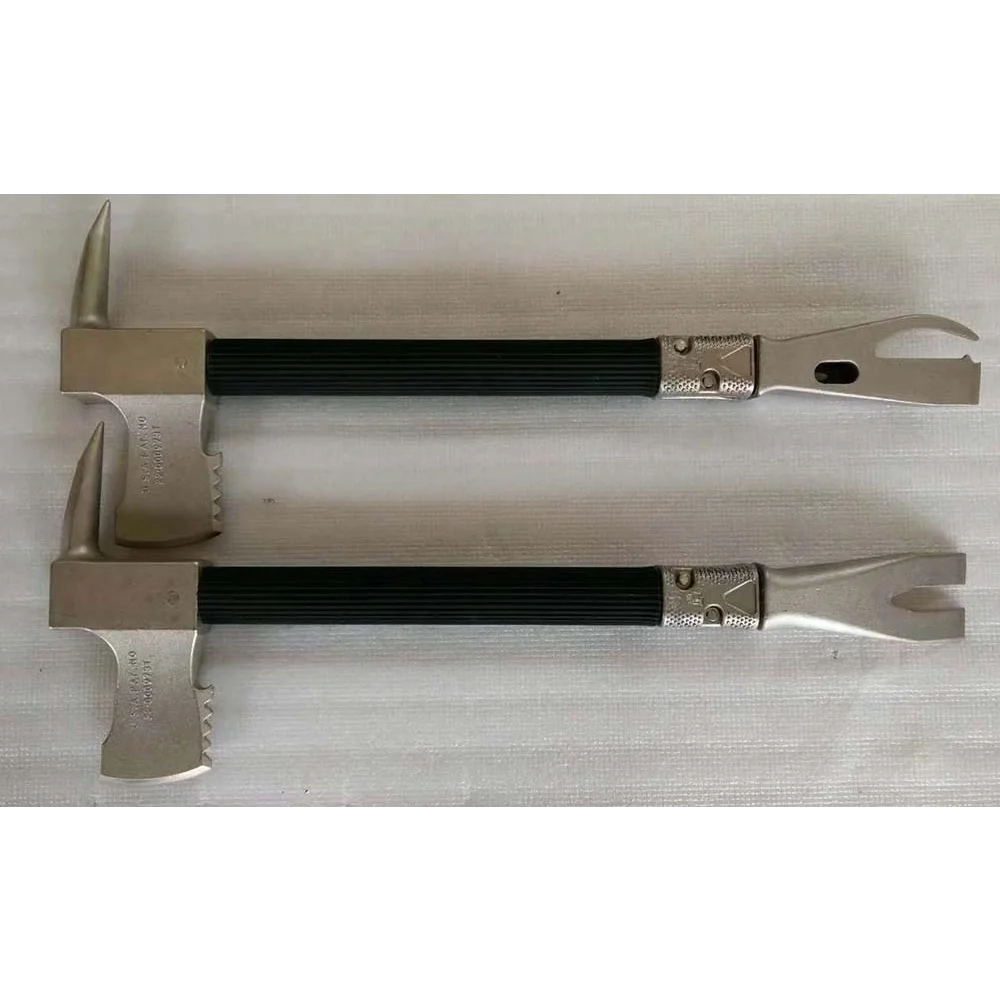 Hache Pompier Multifonction - Outil de Secours Acier - Pied de Biche & Hache - BLACKBEARD OUTDOOR INDUSTRIES